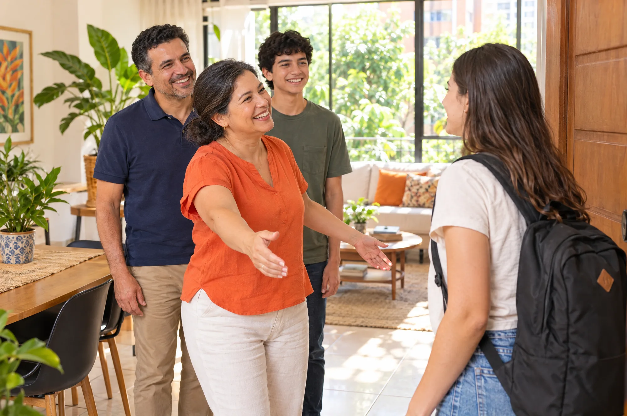 Host family · Laureles
