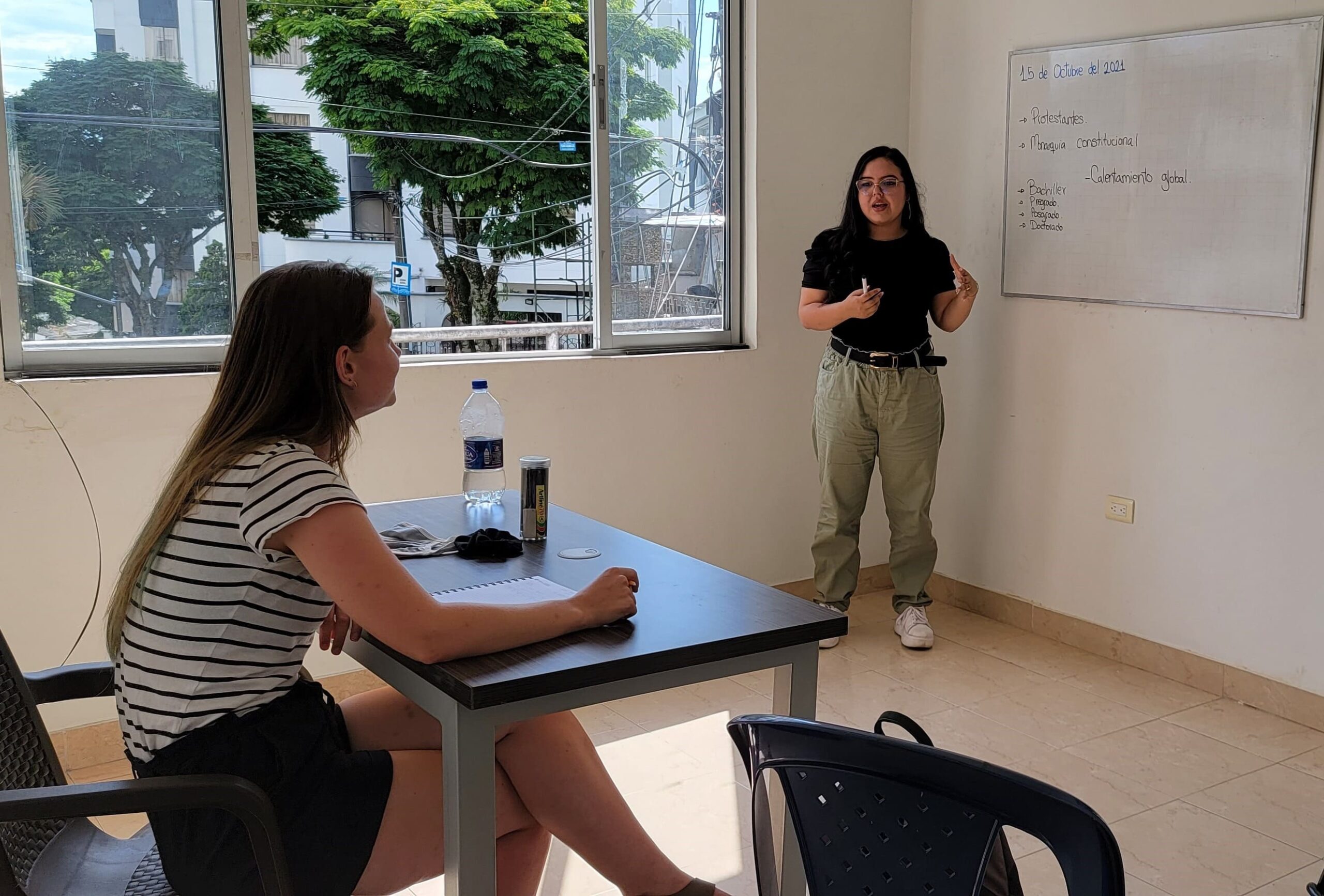 Aula de la sede de Pereira