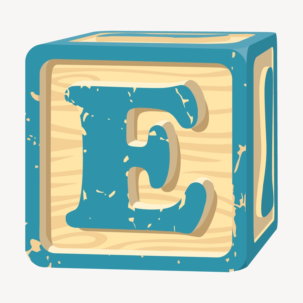 Wooden blocks with alphabet letters